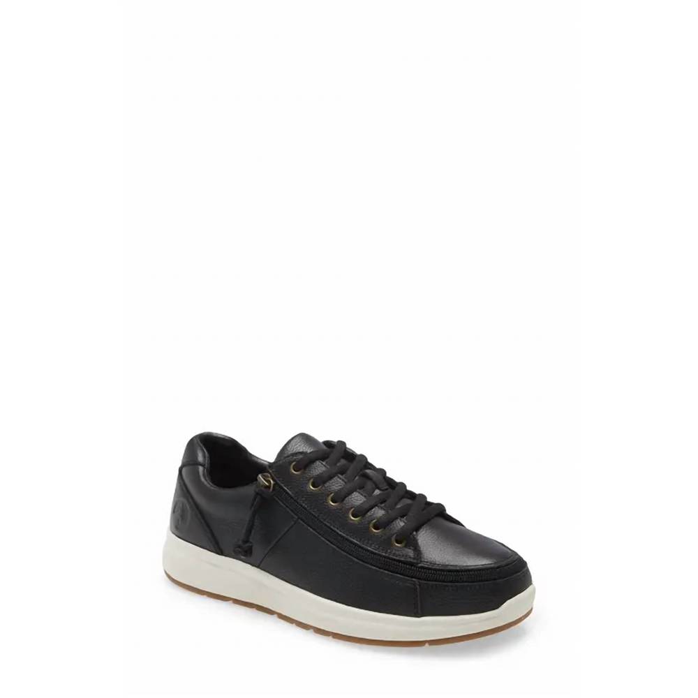 NEW BILLY REID women's comfort low sneakers - medium in black